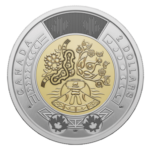 2023 Toonie - Indigenous Peoples Day reverse